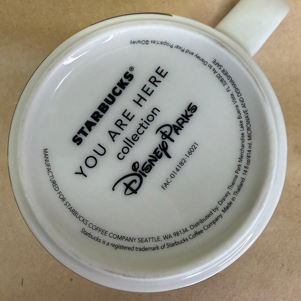 Starbucks You Are Here Series Disney Parks California Adventure Mug