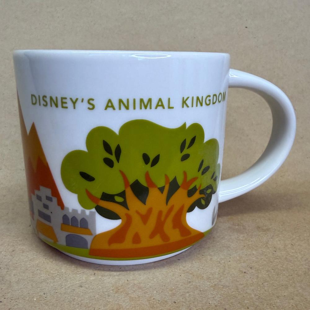 Starbucks You Are Here Series Disney Parks Animal Kingdom Tree v1 Mug