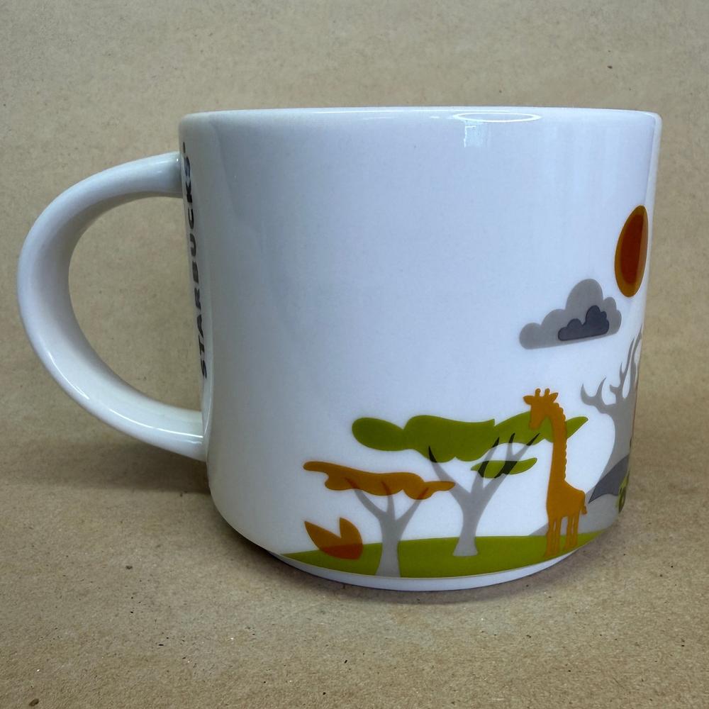 Starbucks You Are Here Series Disney Parks Animal Kingdom Tree v1 Mug