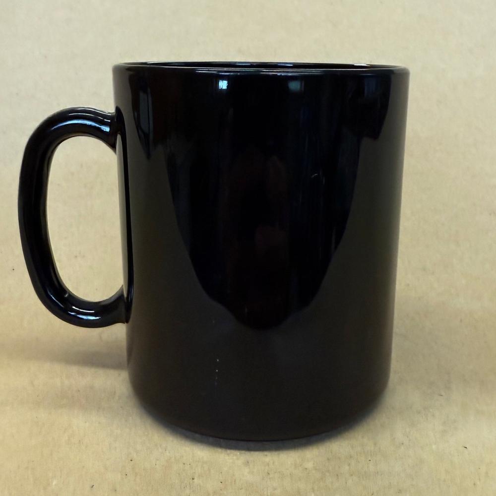 Jack Daniels Etched Logo Black Mug