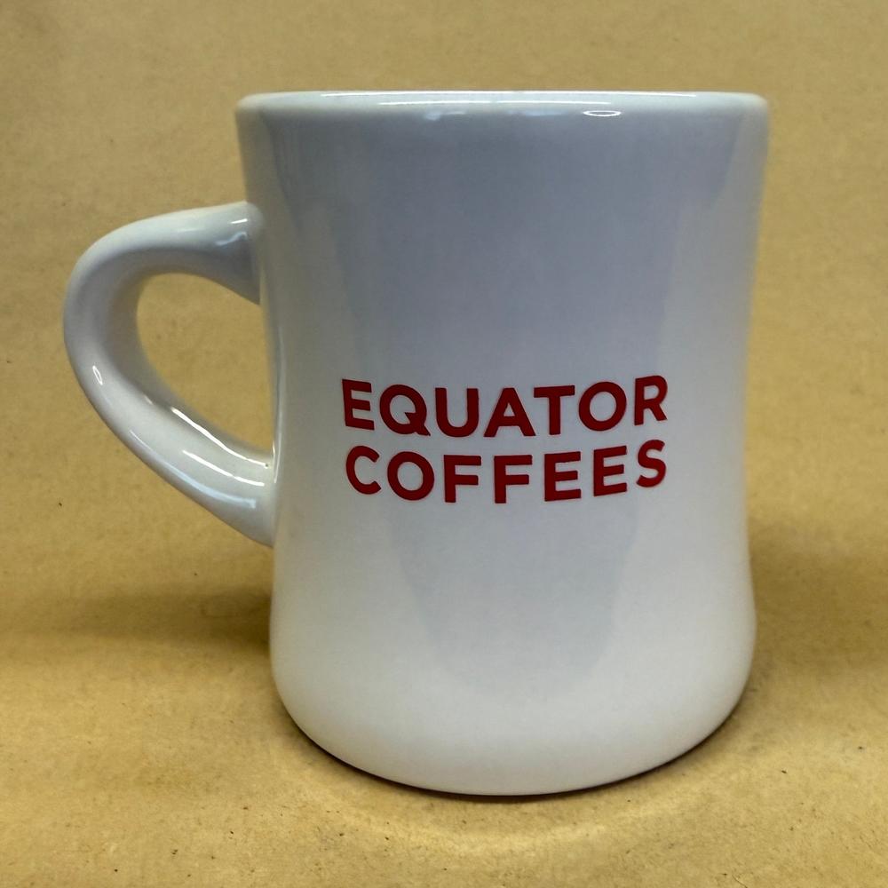 Equator Coffee Lion Logo Diner Style Mug