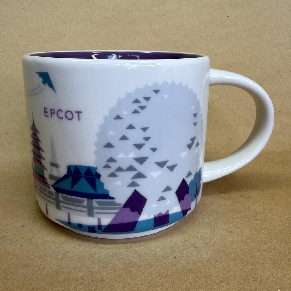 Starbucks You Are Here Series Disney Parks EPCOT Spaceship Earth Mug