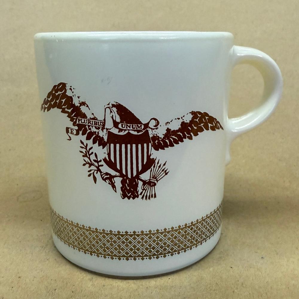 Pyrex Eagle Shield E Pluribus Unum Mug