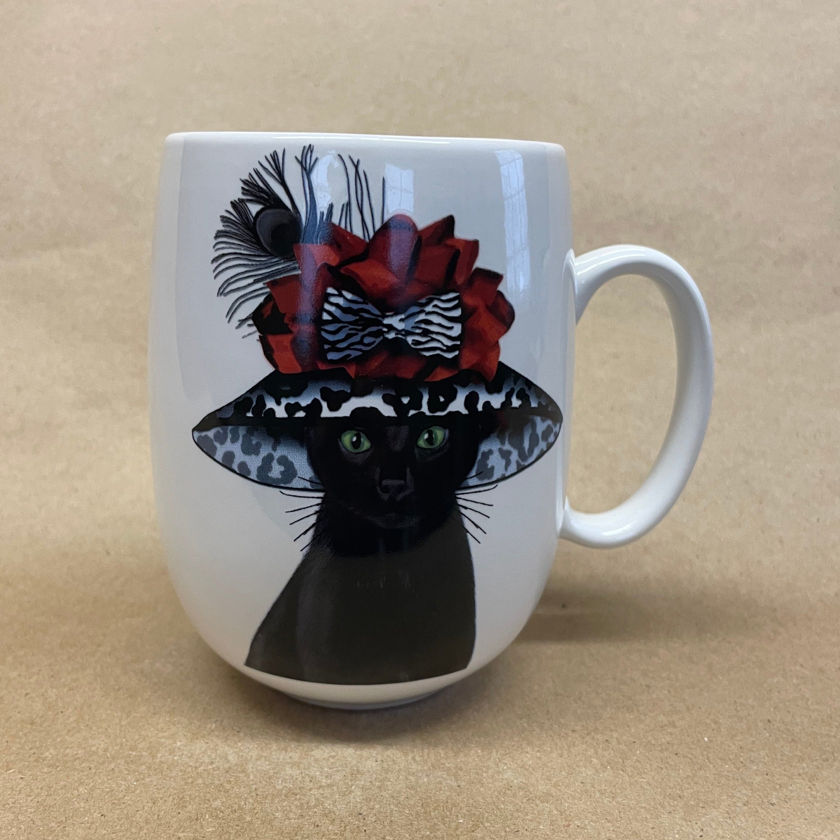 Fab Funky Cat in Hat Mug