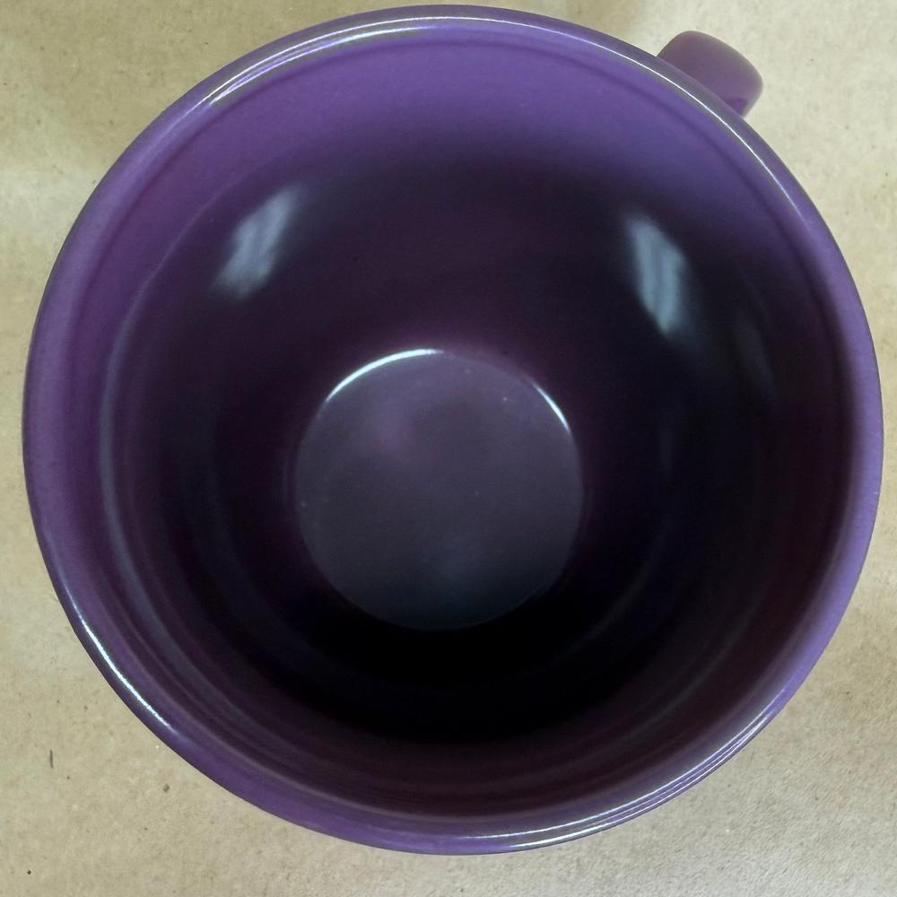 Caribou Coffee Purple Chunky Old Logo Life Is Short Mug