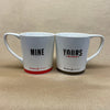 Caribou Coffee Yours/Mine Mugs-Pair-2013
