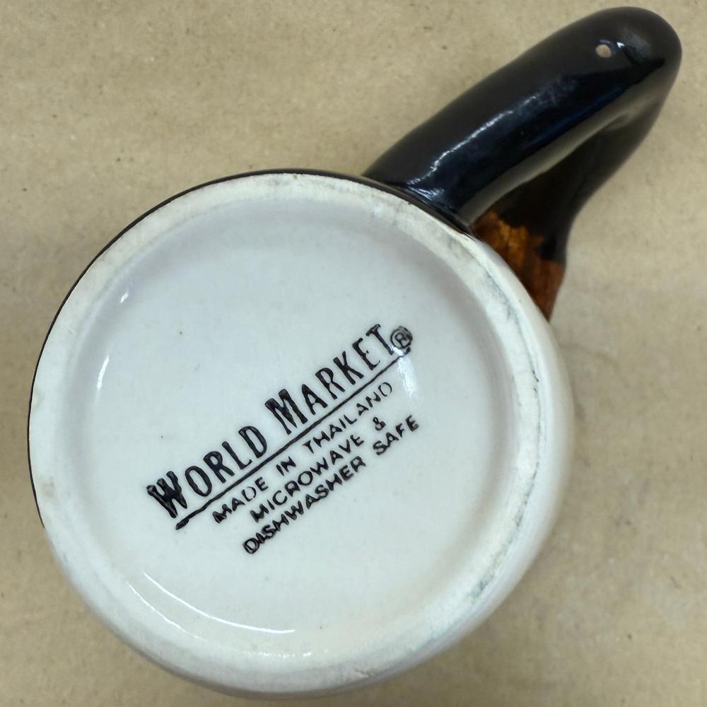 World Market 3D Chimpanzee Arm Handle Mug