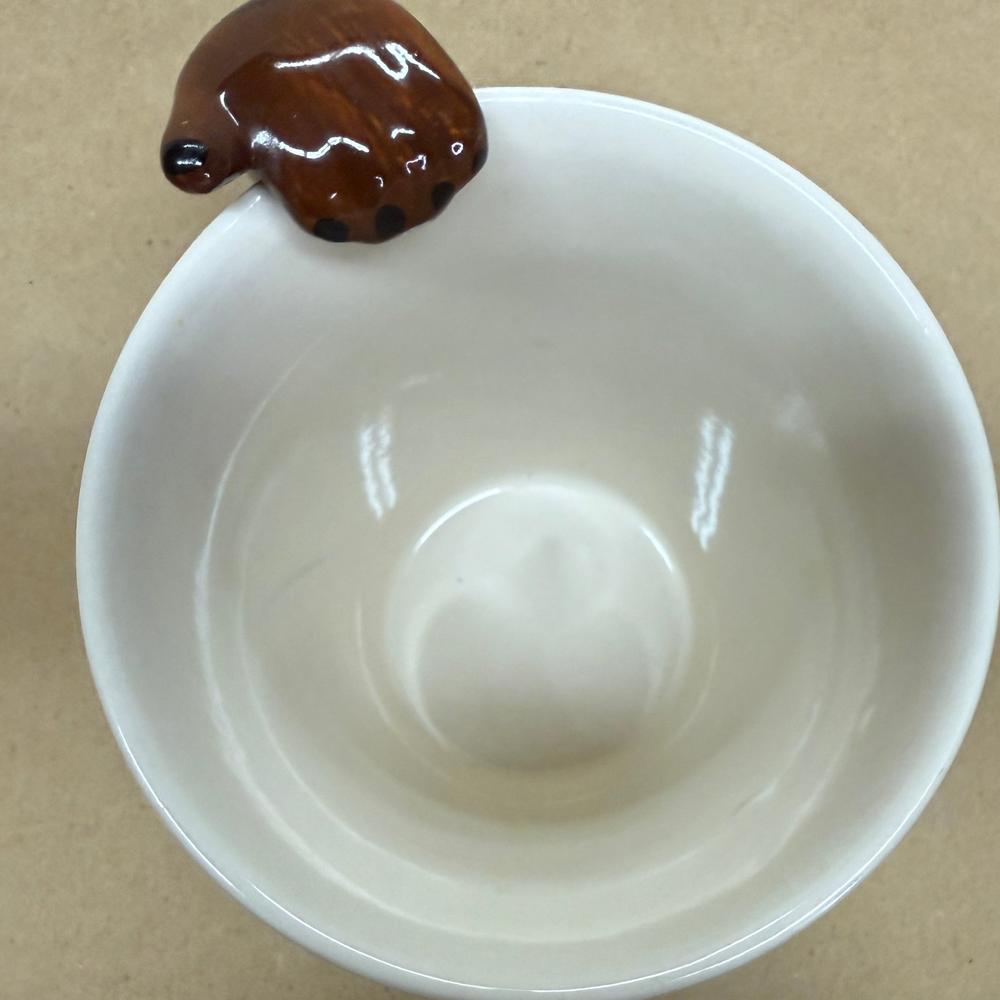 World Market 3D Chimpanzee Arm Handle Mug