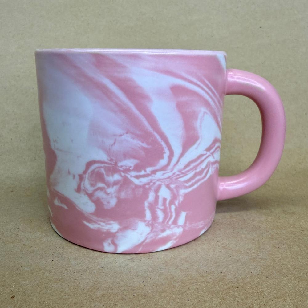 Starbucks Pink Marble Swirl Mug-2022