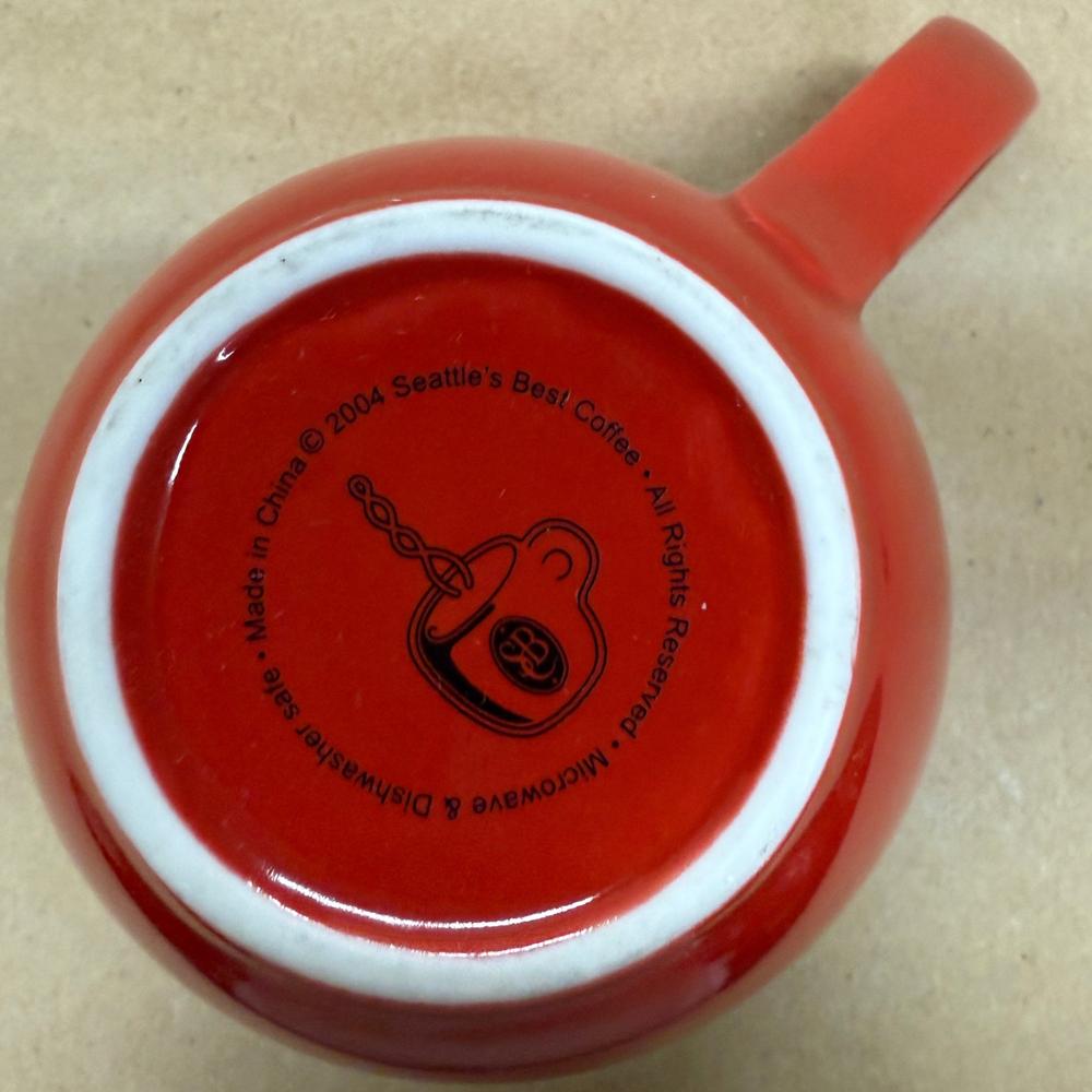 Seattle's Best Coffee Red Mug-2004