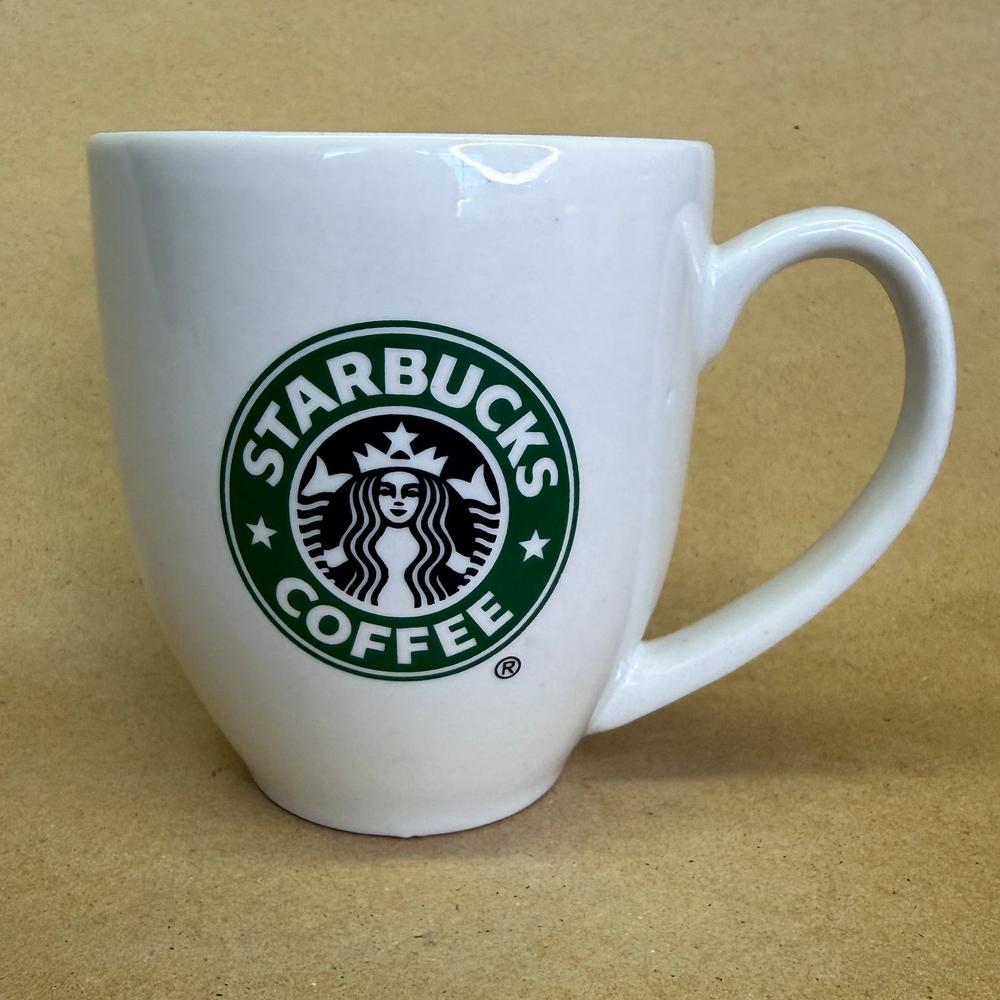 Starbucks White with Green Logo Mug-2006