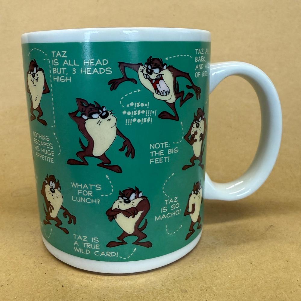 Looney Tunes Tazmanian Devil Taz is So Misunderstood Mug-1994
