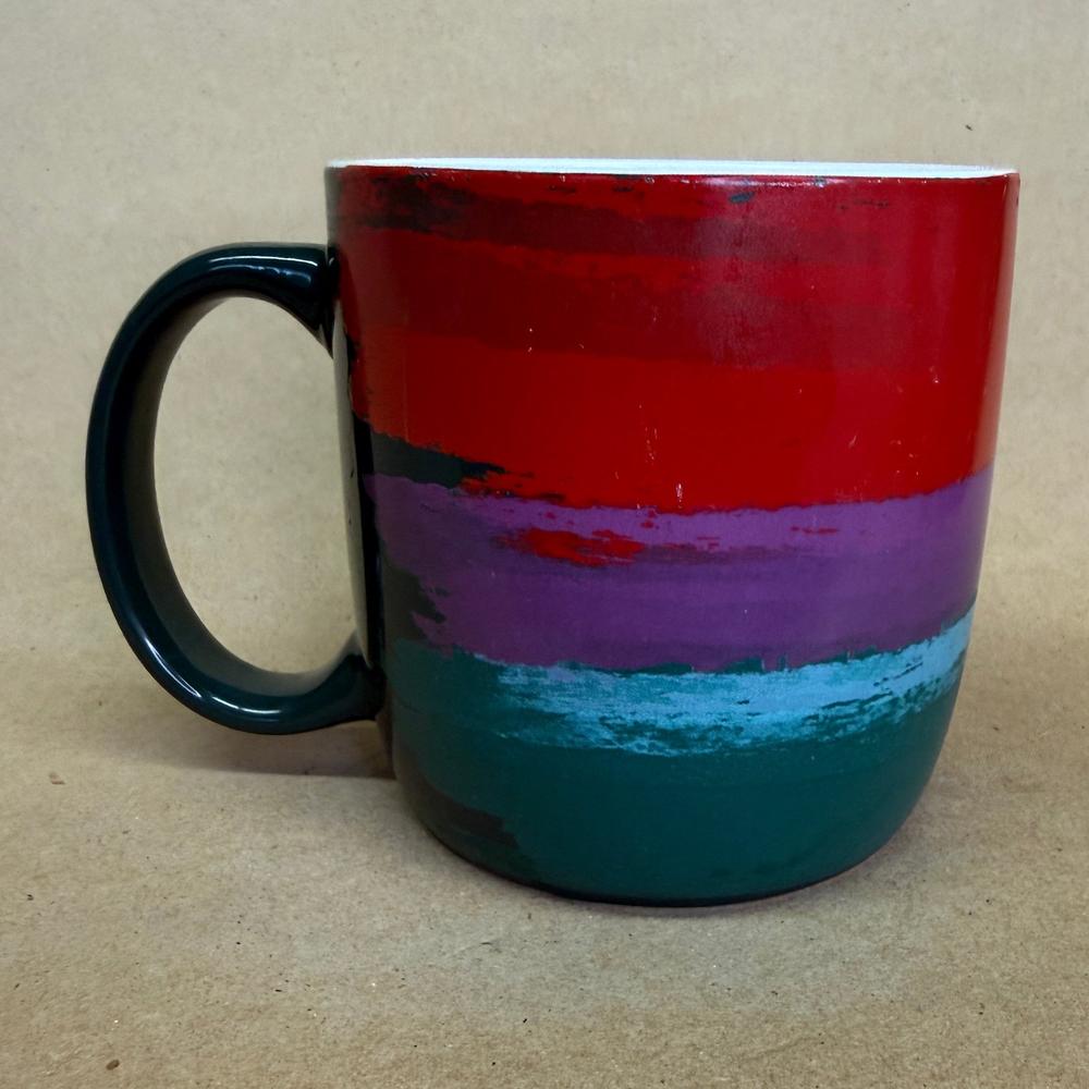 Starbucks Green Siren with Abstract Brushstoke Design Mug-2021