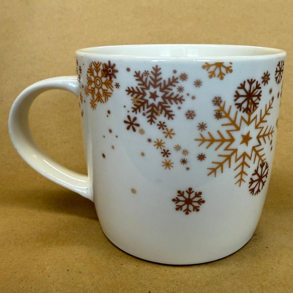 Modern Gourmet Foods Godiva Chocolate Snowflake Mug