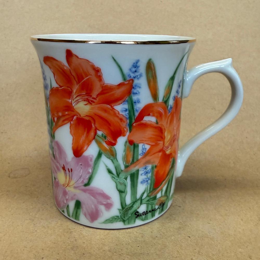 Lenox Suzanne Clee Day Lily Mug-1995