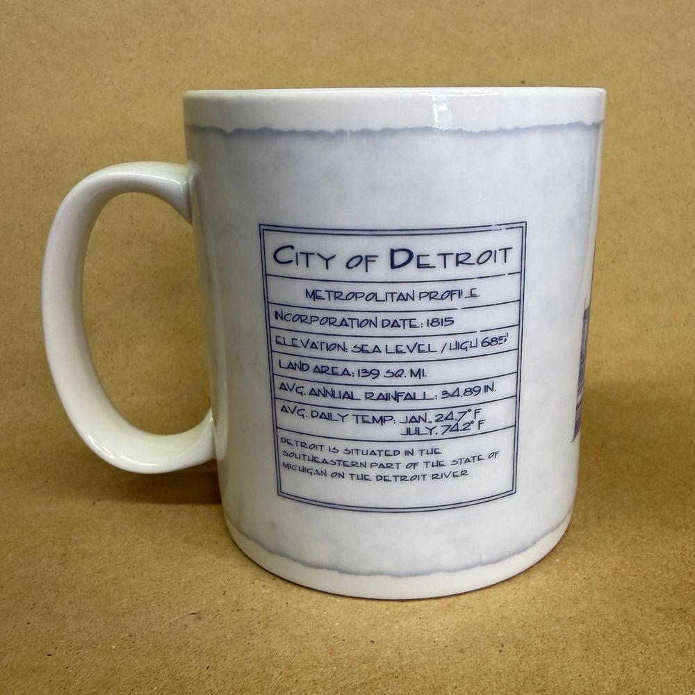 Starbucks Architecture Series Detroit Mug-2008