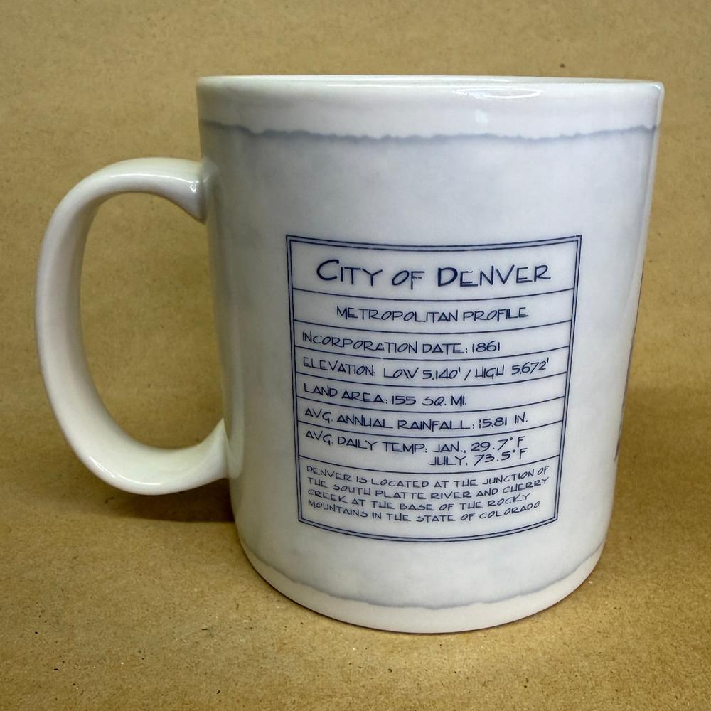 Starbucks Architecture Series Denver Mug-2008