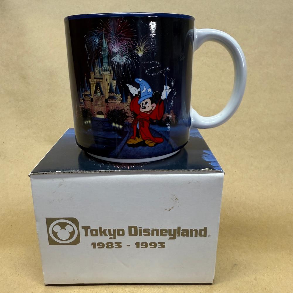 Tokyo Disneyland 10th Anniversary 1983-1993 Mug-NIB
