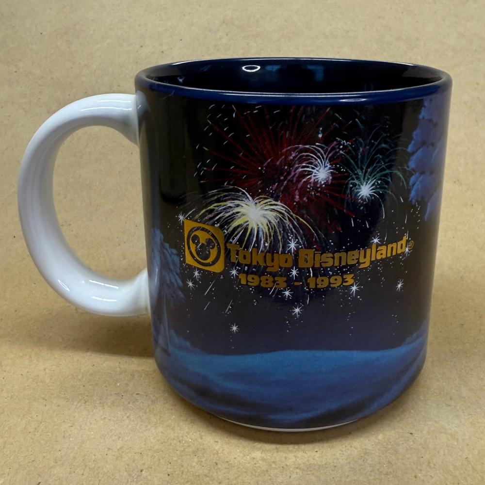Tokyo Disneyland 10th Anniversary 1983-1993 Mug-NIB