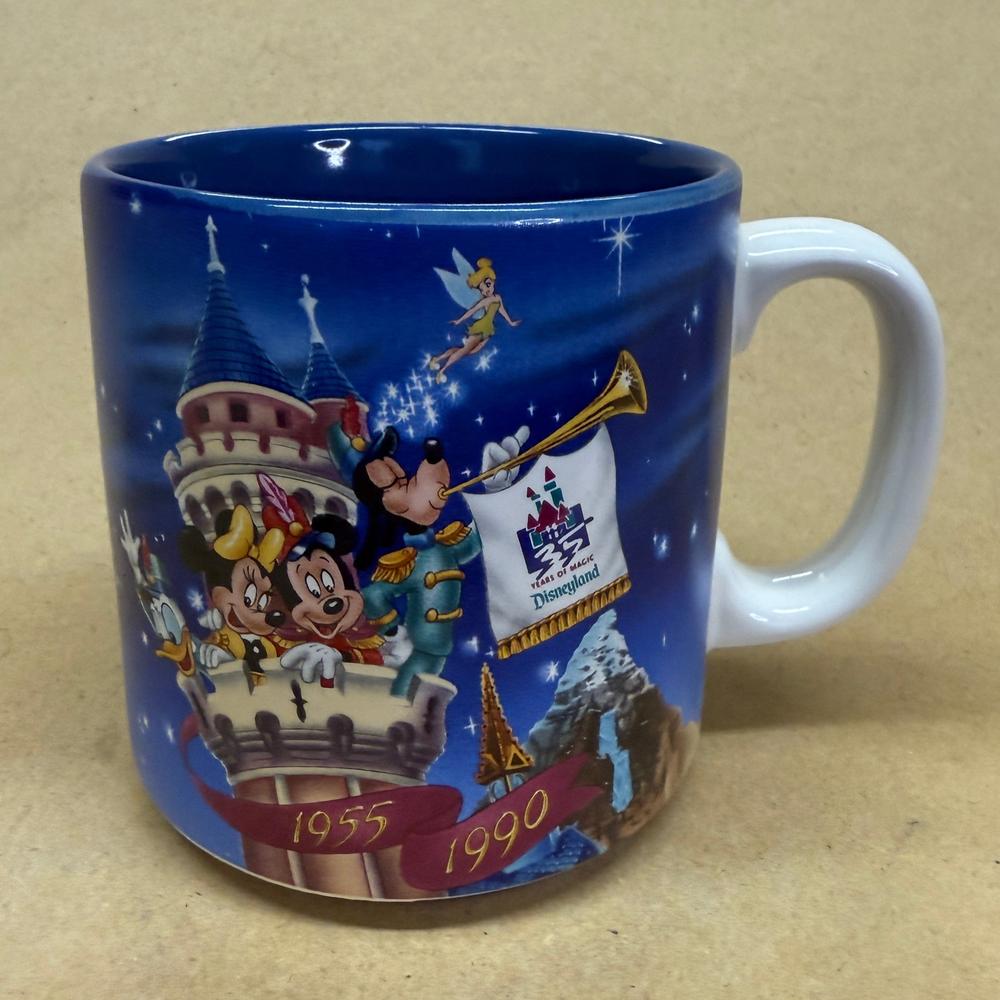 Disneyland 35 Years of Magic 1955-1990 Mug-NIB