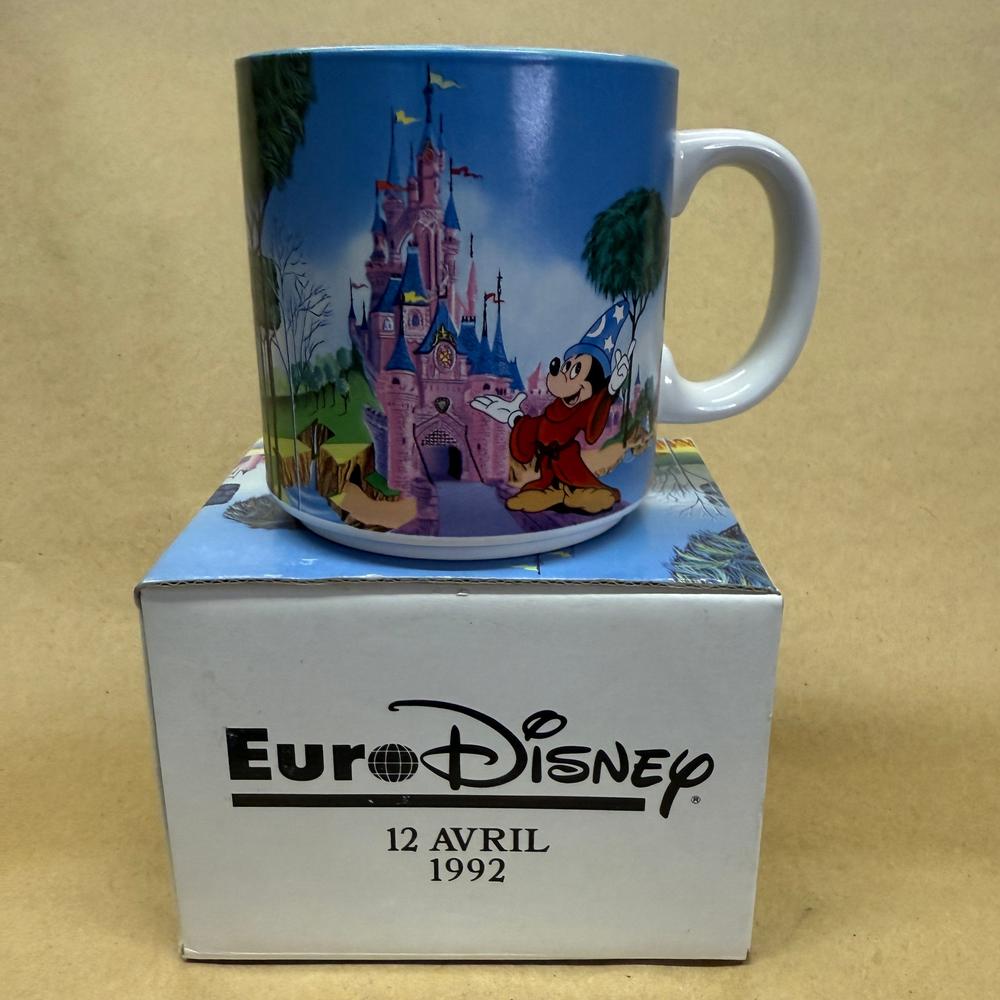 Euro-Disney Opening Day April 12, 1992 Mug-NIB
