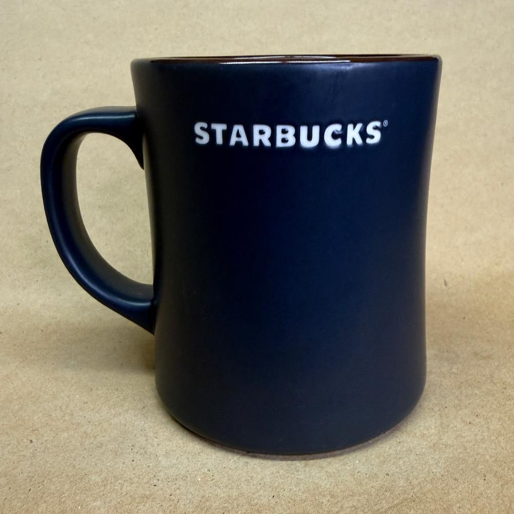 Starbucks French Roast Matte Navy Mug-2011