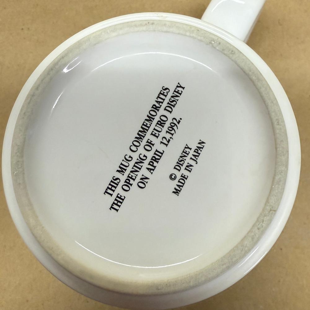 Euro-Disney Opening Day April 12, 1992 Mug-NIB