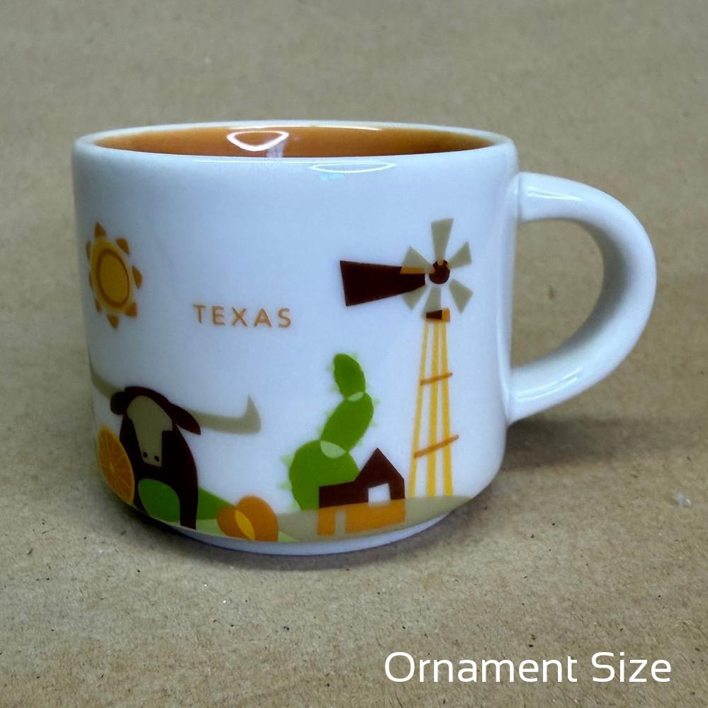 Starbucks You Are Here Texas Ornament Mug-2017