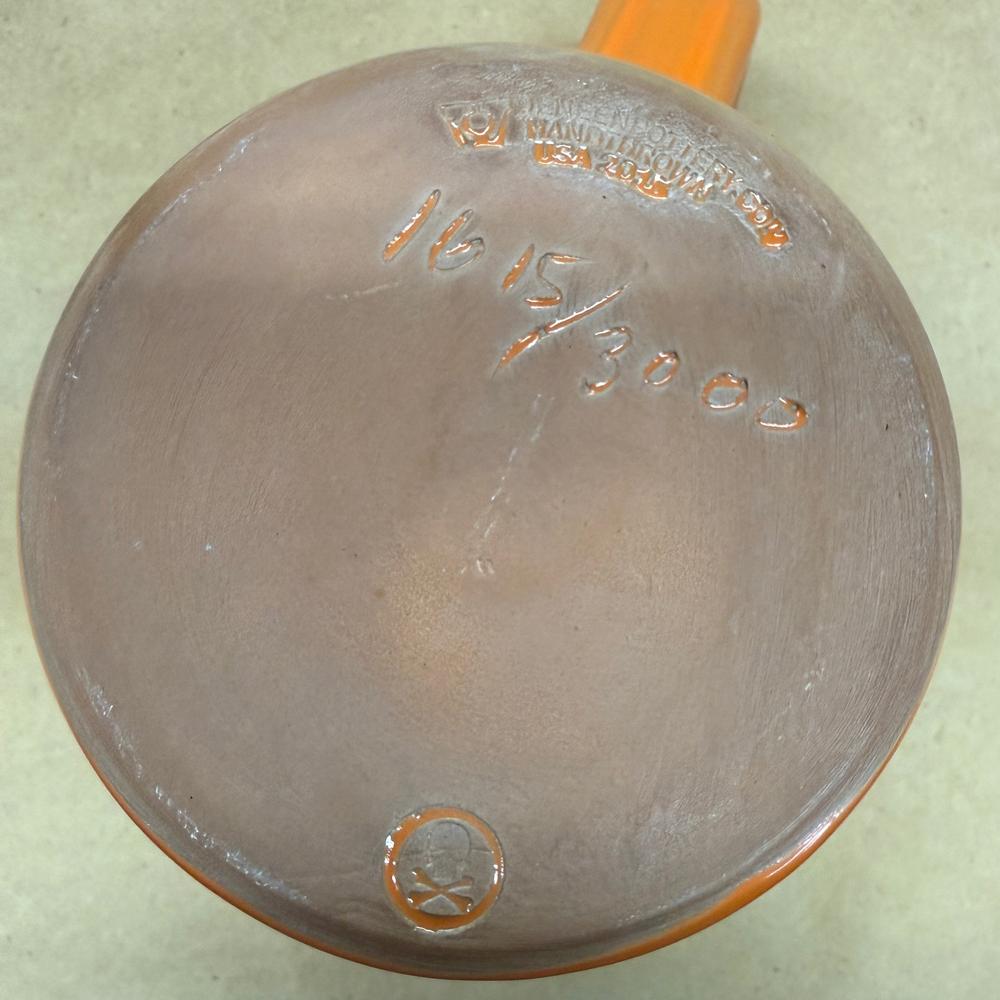 Death Wish Coffee Headless Horsemen Deneen Pottery Mug and Shot Set-2015 #1615/3000