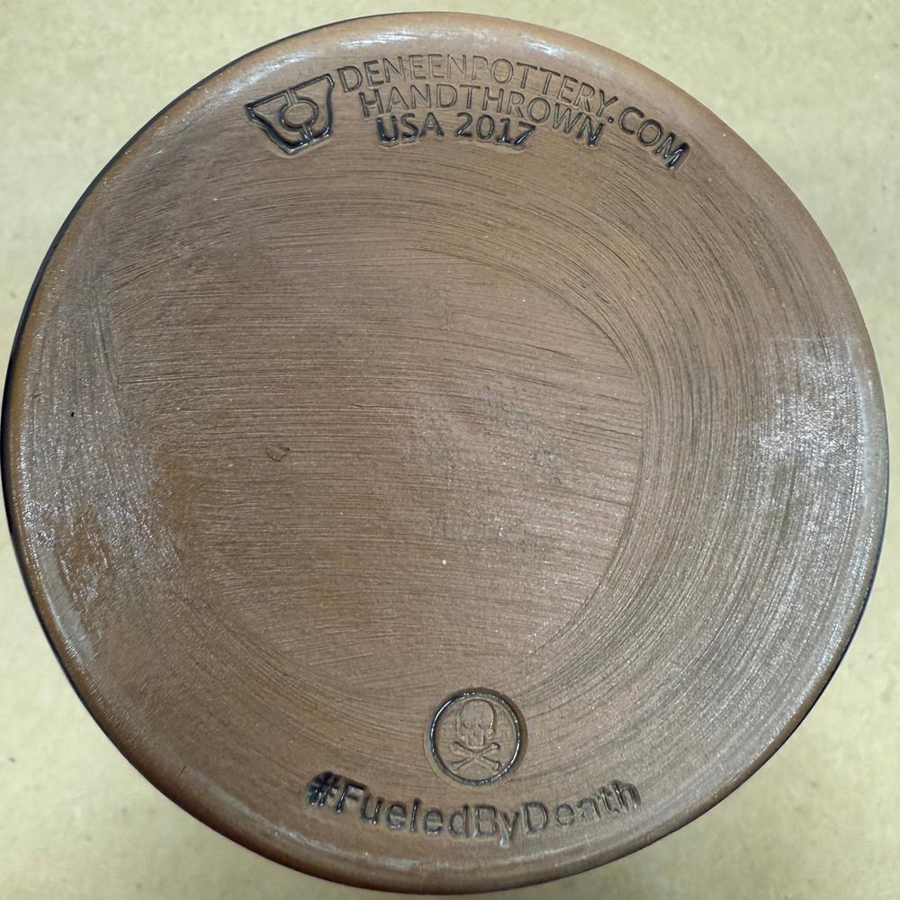 Death Wish Coffee 4th of July Abe Lincoln and Creamer Deneen Pottery Set-2017 #2012/5000