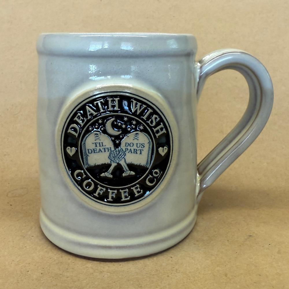 Death Wish Coffee Till Death Do Us Part Deneen Pottery Mug NIB-2018 #1835/6000