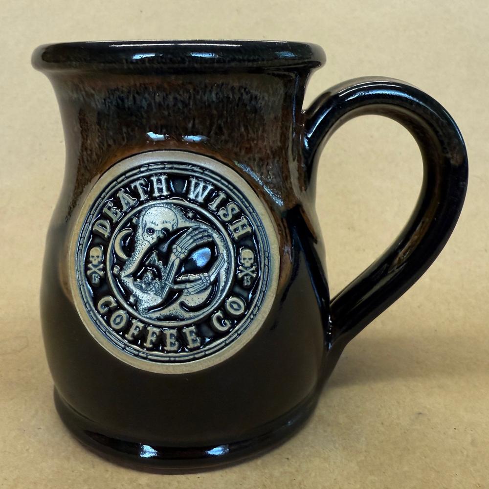 Death Wish Coffee Friday The 13th Deneen Pottery Mug NIB-2017 #1611/5000