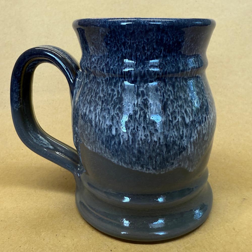 Death Wish Coffee Old Man Winter Deneen Pottery Mug NIB-2017 #853/5000