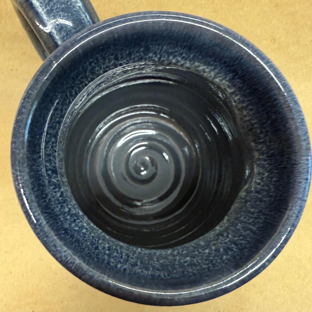 Death Wish Coffee Old Man Winter Deneen Pottery Mug NIB-2017 #853/5000