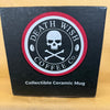 Deneen Pottery Death Wish Coffee Skull and Crossbones NIB Mug-2018