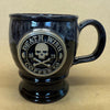 Deneen Pottery Death Wish Coffee Skull and Crossbones NIB Mug-2018