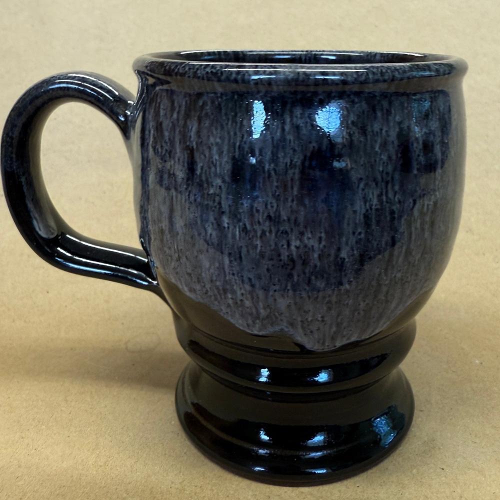 Death Wish Coffee Skull and Crossbones NIB Deneen Pottery Mug-2018