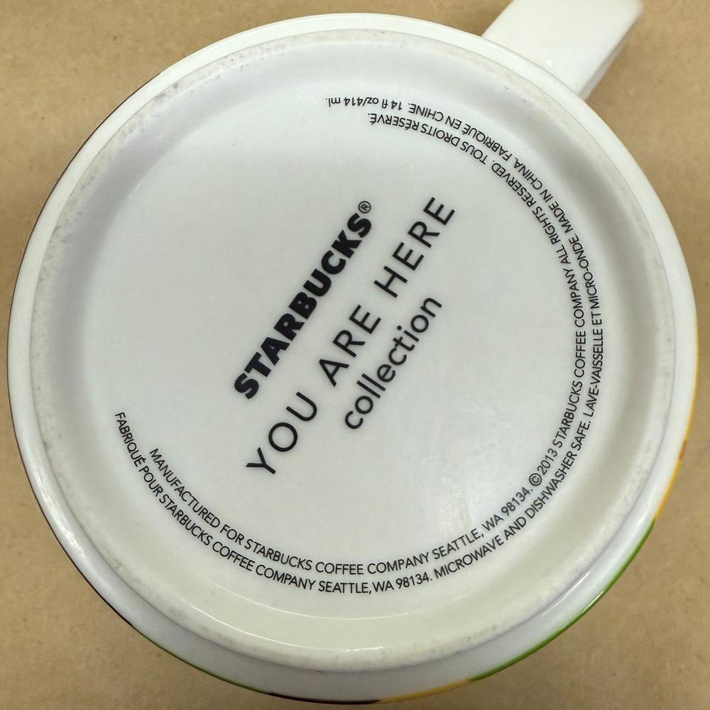 Starbucks You Are Here Series Colorado Mug-2013