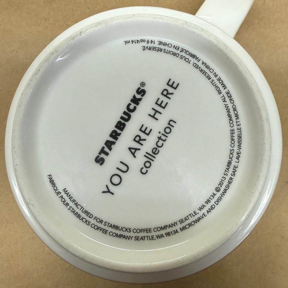 Starbucks You Are Here Series Mug Nashville-2013