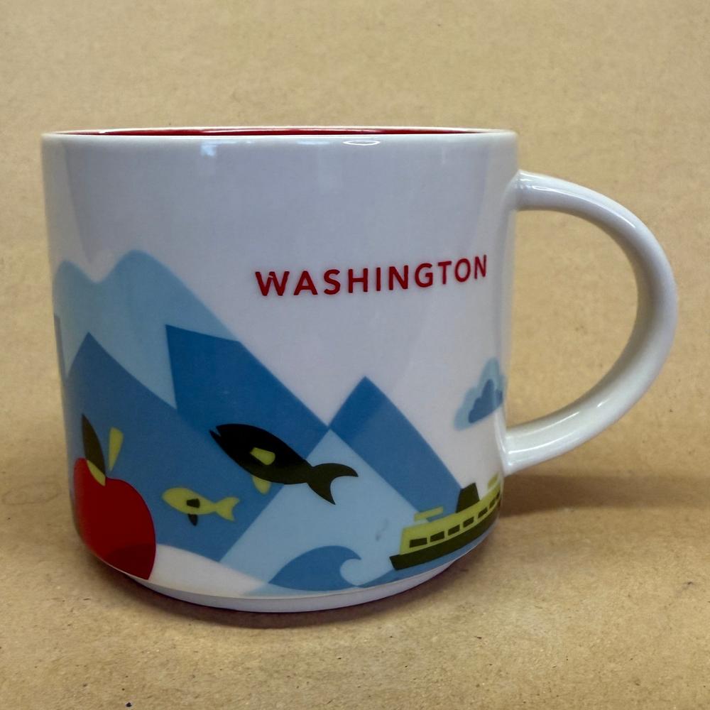 Starbucks You Are Here Series Washington Mug-2015