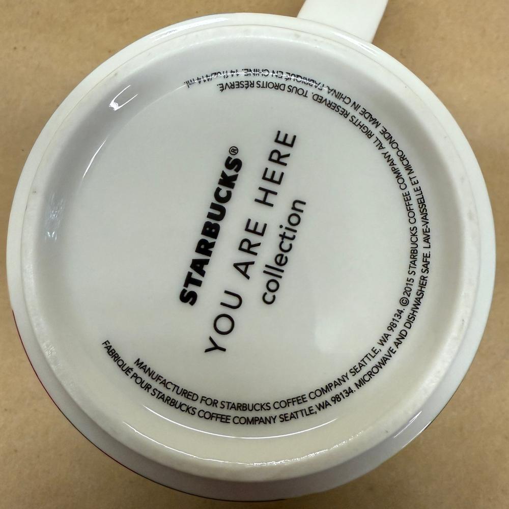Starbucks You Are Here Series Washington Mug-2015