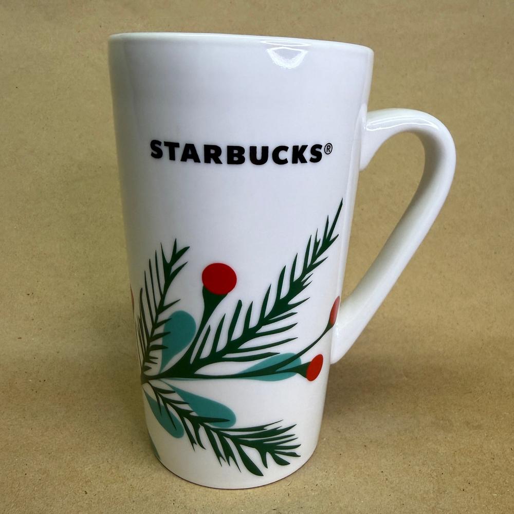 Starbucks Holiday Green Pine and Holly Branch Tumbler-2020