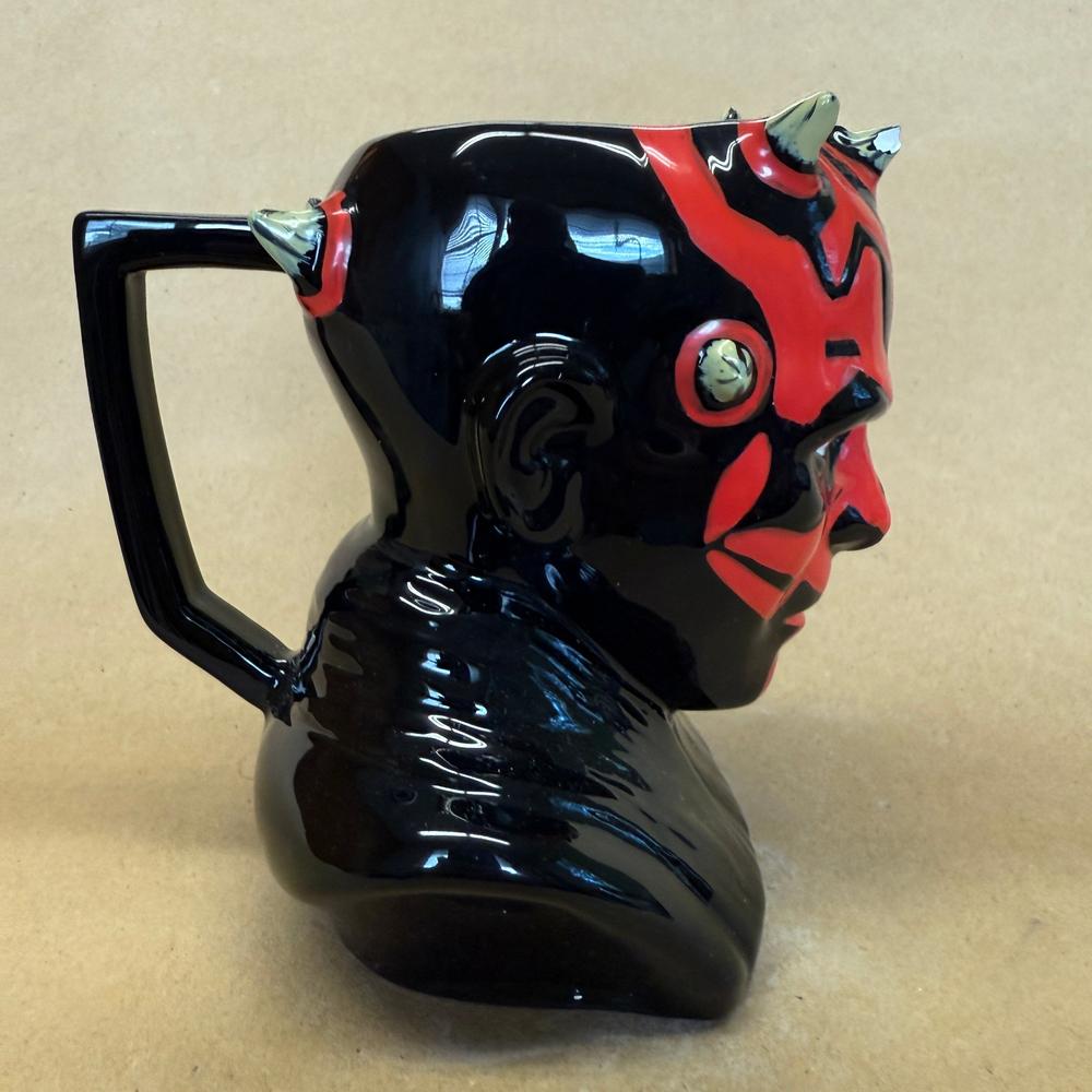 Star Wars Applause Darth Maul 3D Mug-NIB Flawed