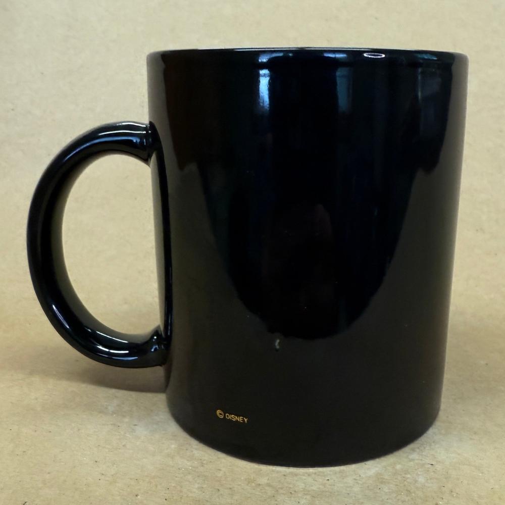 Disney Fantasia 50th Anniversary Black Gold Mug-1990