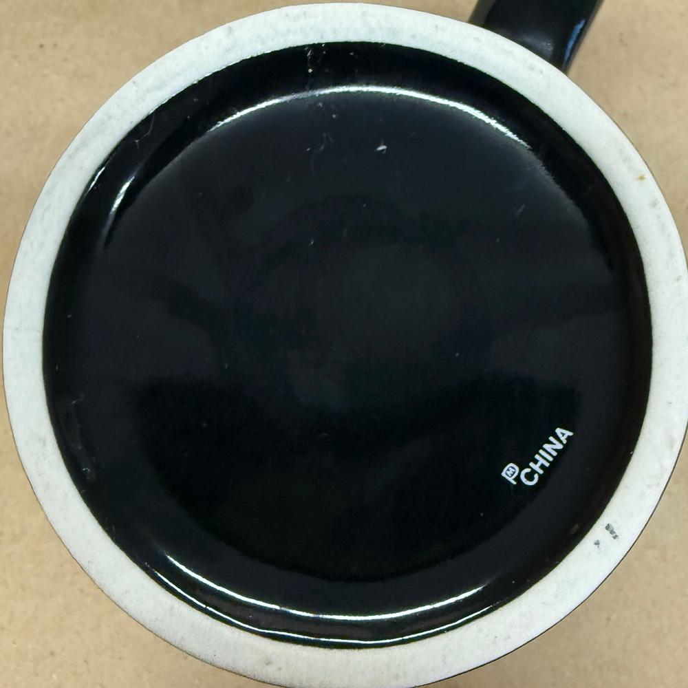 Disney Fantasia 50th Anniversary Black Gold Mug-1990