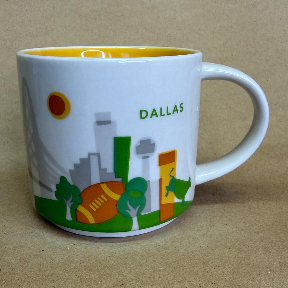 Starbucks You Are Here Series Dallas Mug-2015