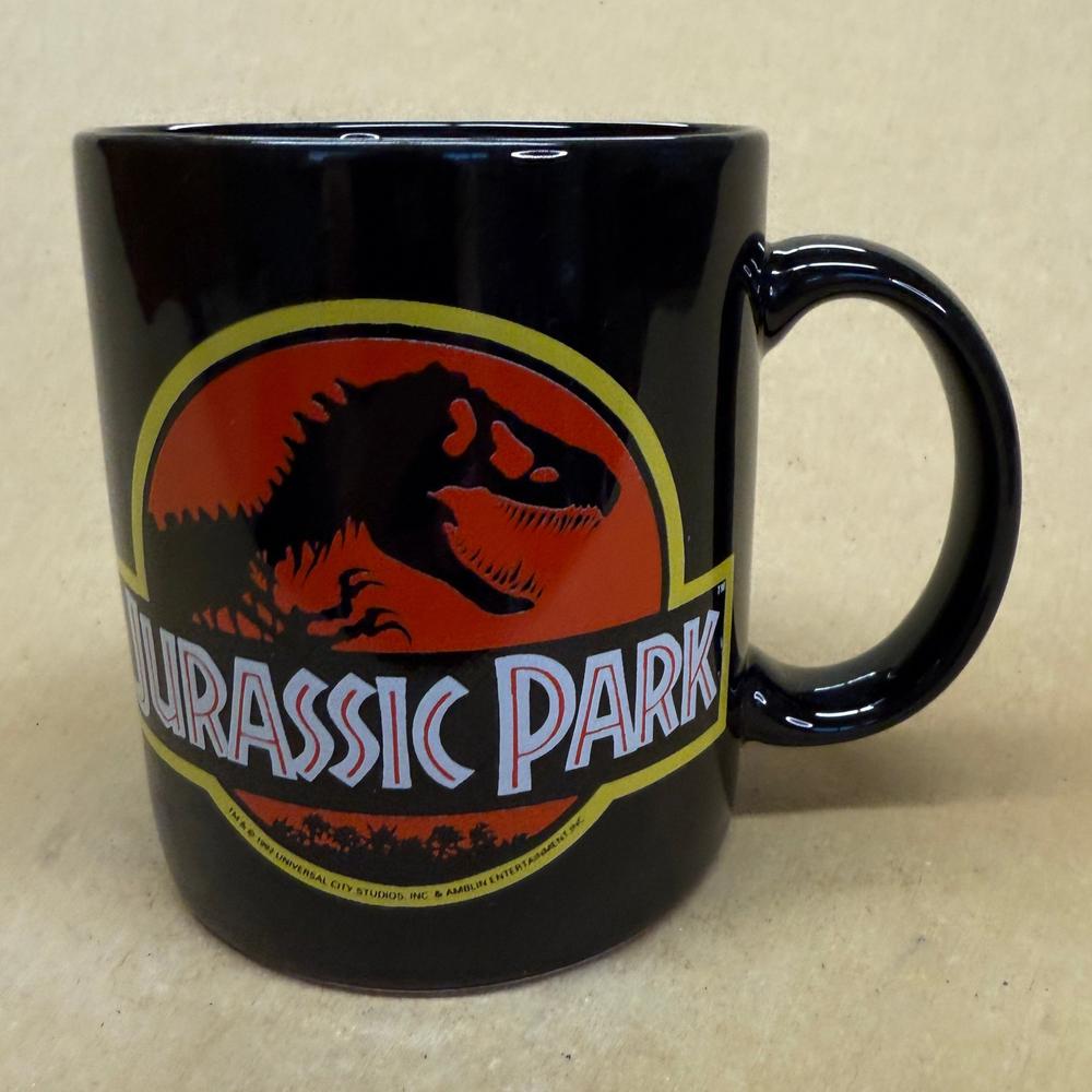 Jurassic Park Black Mug