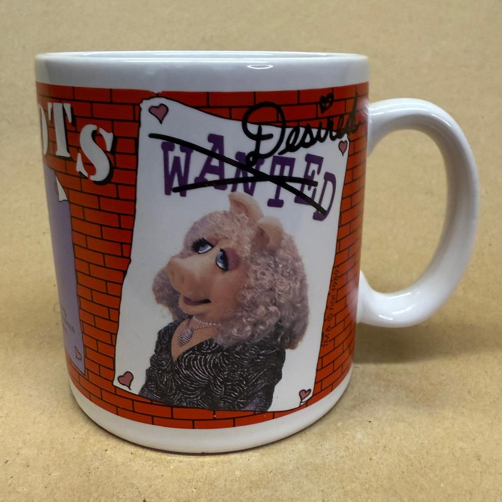 Muppets Miss Piggy Mug Shots Mug-1990