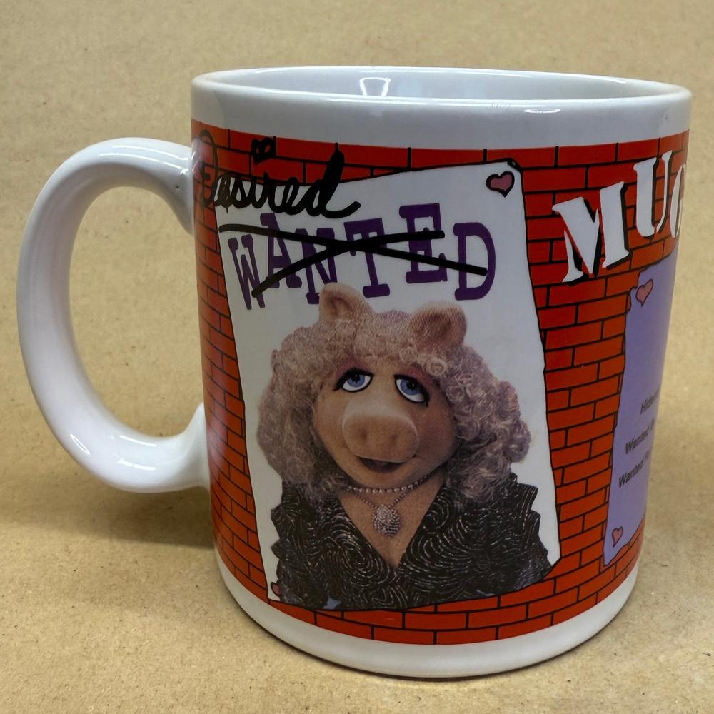 Muppets Miss Piggy Mug Shots Mug-1990