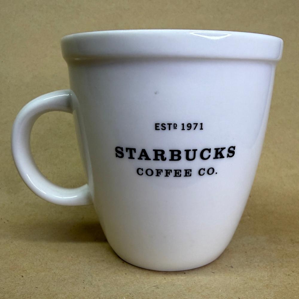 Starbucks Barista Abbey White Est. 1971 Mug-2001